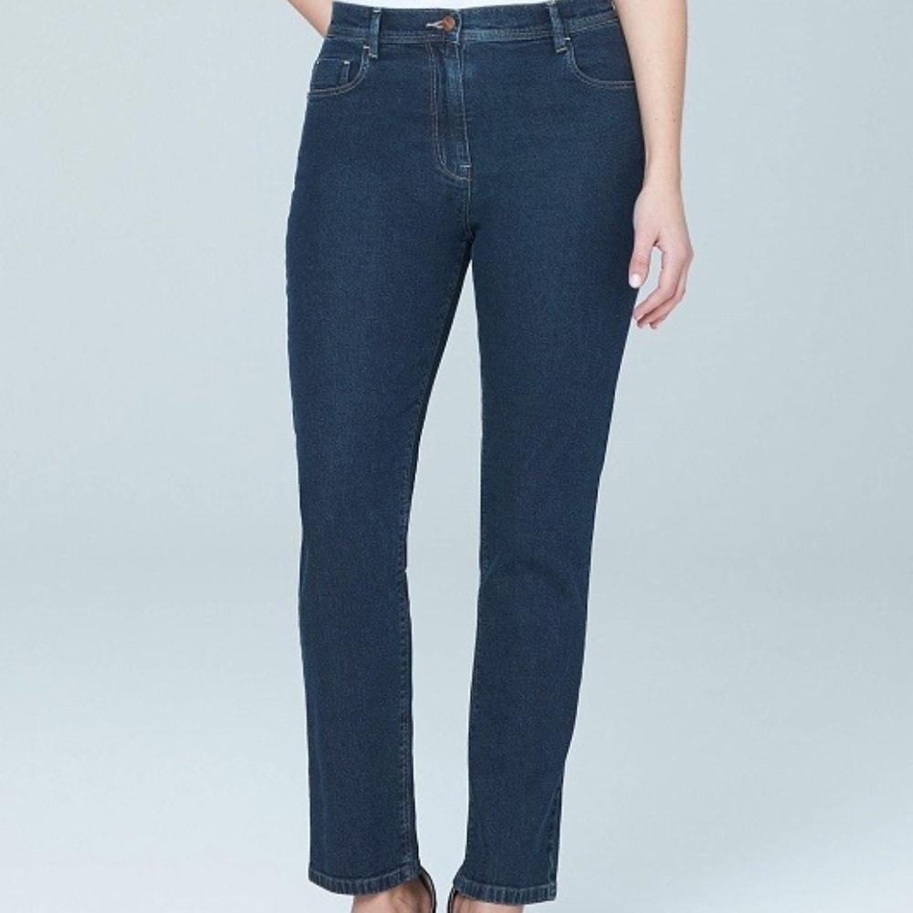 SIMPLY BE. ANTHOLOGY DENIM SKINNY JEANS - VINTAGE WASH SIZE 12 (NEW WITH TAGS)